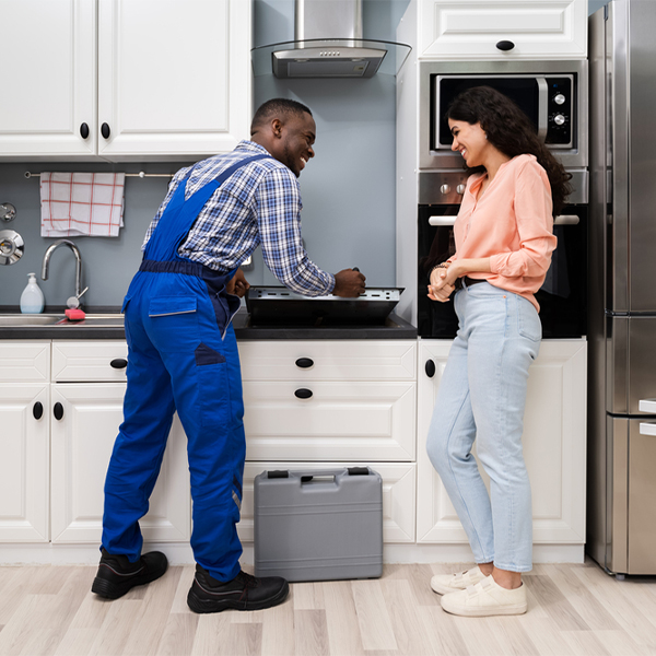 can you provide an estimate for cooktop repair before beginning any work in Gas Kansas